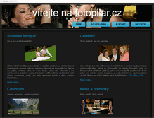 Tablet Screenshot of fotopilar.cz